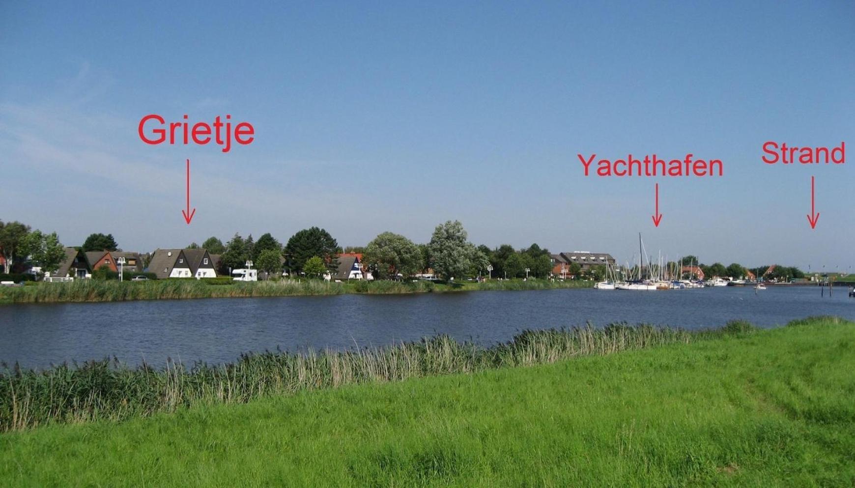 Grietje II Blaues Haus Rechts Villa Wittmund Exterior foto