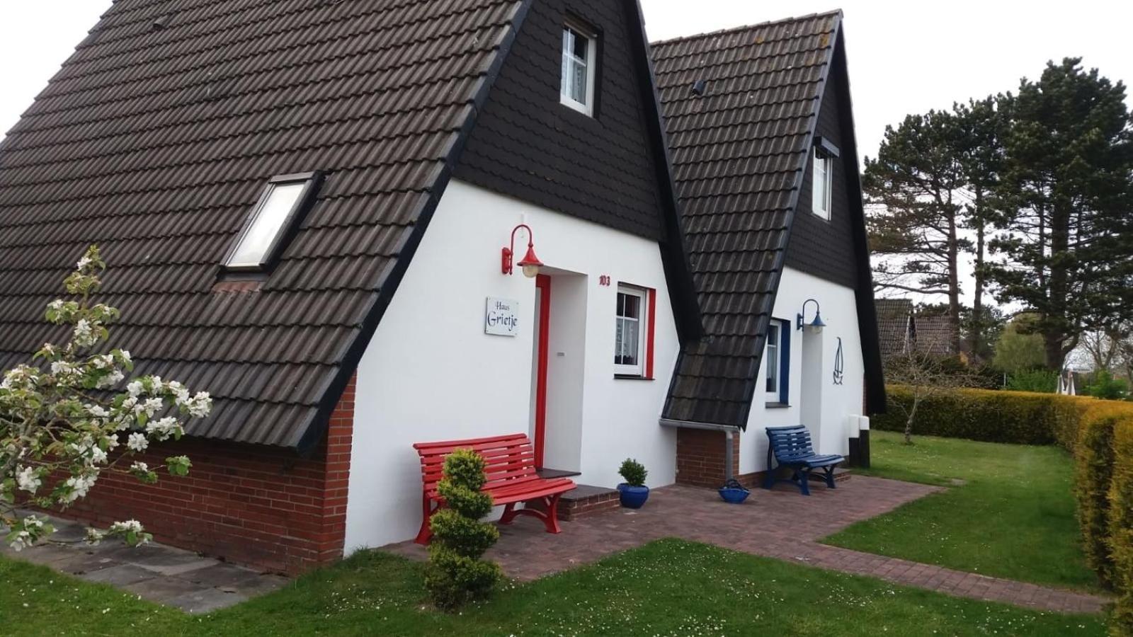 Grietje II Blaues Haus Rechts Villa Wittmund Exterior foto